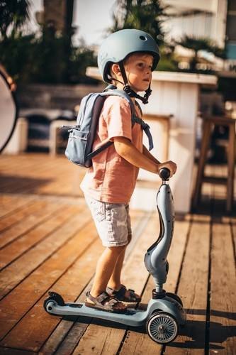 SCOOTANDRIDE Plecak na hulajnogę dla dzieci 1-5 lat Steel SCOOTANDRIDE Plecak na hulajnogę dla dzieci 1-5 lat Steel