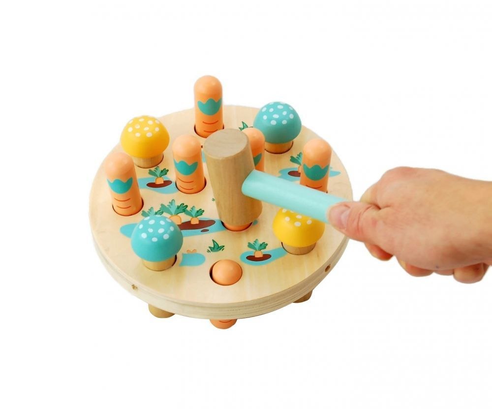 ADAM TOYS Przebijanka marchewkowe pole ADAM TOYS Przebijanka marchewkowe pole