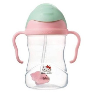 B.BOX Bidon ze słomką 240 ml, Hello Kitty Candy Floss