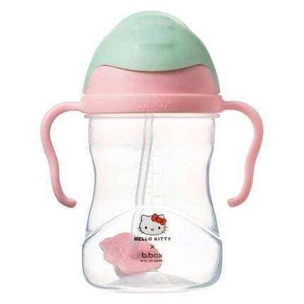 B.BOX Bidon ze słomką 240 ml, Hello Kitty Candy Floss