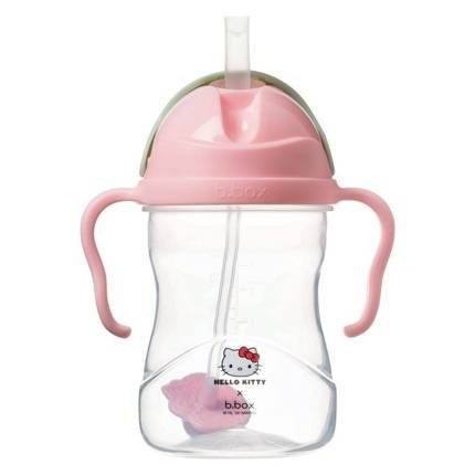 B.BOX Bidon ze słomką 240 ml, Hello Kitty Candy Floss