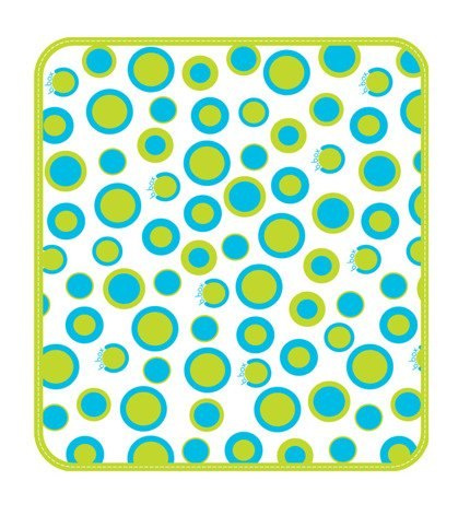 B.BOX Przewijak w etui z miejscem na pieluchy i chusteczki, Retro Circles B.BOX Przewijak w etui z miejscem na pieluchy i chusteczki, Retro Circles