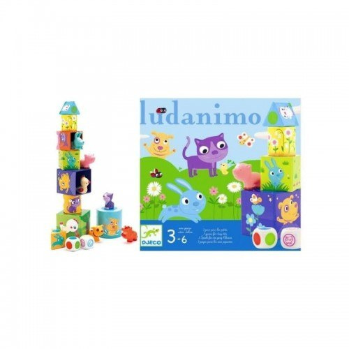 DJECO Ludanimo zestaw 3 gier dla dzieci DJECO Ludanimo zestaw 3 gier dla dzieci