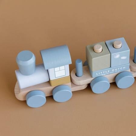 Little Dutch Pociąg Błękit