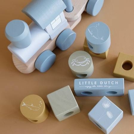 Little Dutch Pociąg Błękit