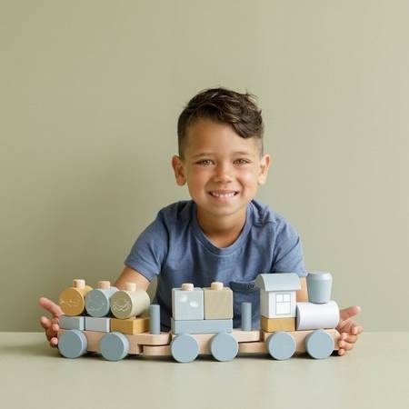 Little Dutch Pociąg Błękit
