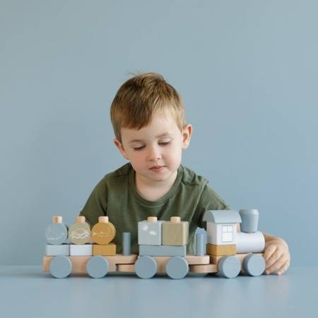 Little Dutch Pociąg Błękit