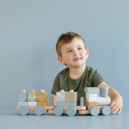 Little Dutch Pociąg Błękit