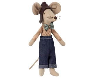 MAILEG Myszka - Mouse. Racer Dad