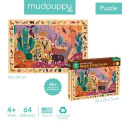 Mudpuppy Puzzle obserwacyjne Amerykańska pustynia 64 elementy 4+ Mudpuppy Puzzle obserwacyjne Amerykańska pustynia 64 elementy 4+