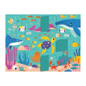 Mudpuppy Puzzle z okienkami Przyjęcie w oceanie 12 elementów 2+ Mudpuppy Puzzle z okienkami Przyjęcie w oceanie 12 elementów 2+