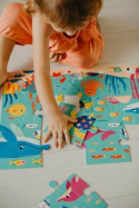 Mudpuppy Puzzle z okienkami Przyjęcie w oceanie 12 elementów 2+ Mudpuppy Puzzle z okienkami Przyjęcie w oceanie 12 elementów 2+