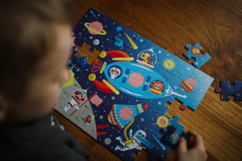 Mudpuppy Puzzle z ukrytymi obrazkami Kosmos 42 elementy 3+