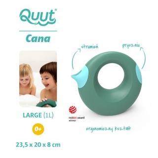 QUUT Konewka duża Cana Mineral Green + Vintage Blue