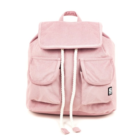 SHELLBAG Pastelowy plecak flap w kolorze różowym