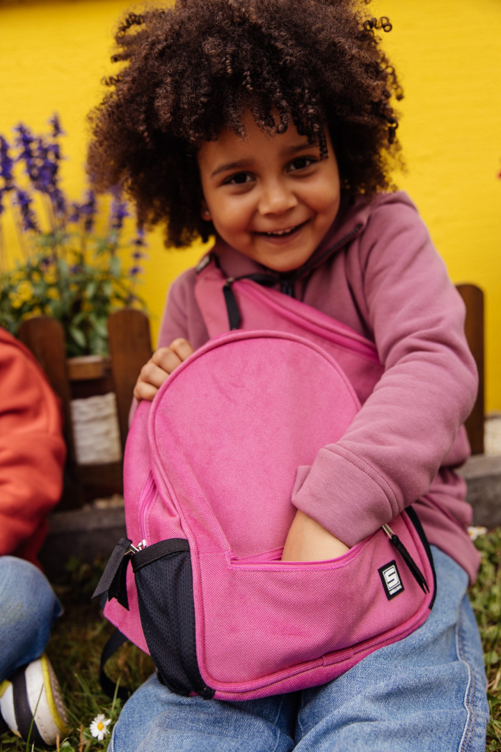 SHELLBAG Plecak pre-school mini just pink SHELLBAG Plecak pre-school mini just pink