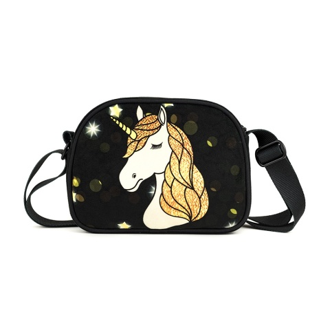 SHELLBAG Torebka crossbody z jednorożcem