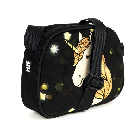 SHELLBAG Torebka crossbody z jednorożcem