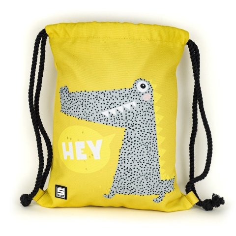 SHELLBAG Worek plecak mini z krokodylem
