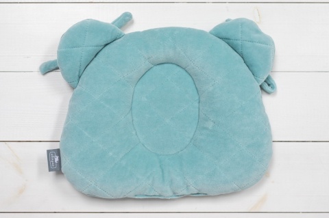 manustore.pl SLEEPEE Poduszka z wgłębieniem na główkę Royal Baby Ocean Mint