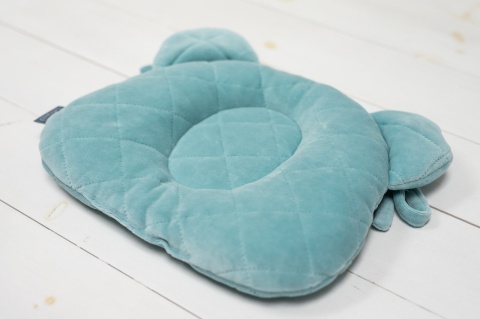 manustore.pl SLEEPEE Poduszka z wgłębieniem na główkę Royal Baby Ocean Mint