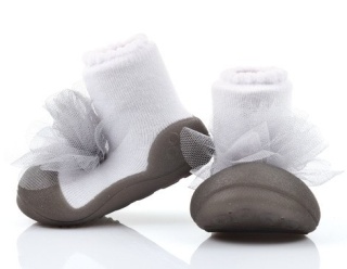 Buciki Attipas Corsage Gray