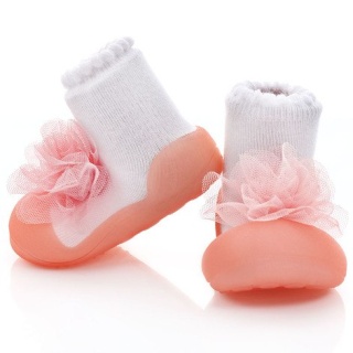 Buciki Attipas Corsage Pink