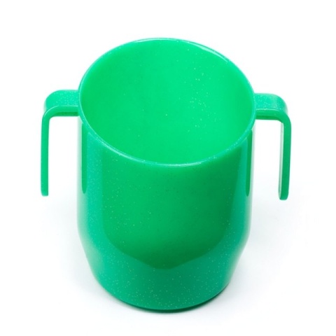 DOIDY CUP Kbeczek do picia agrestowy z brokatem