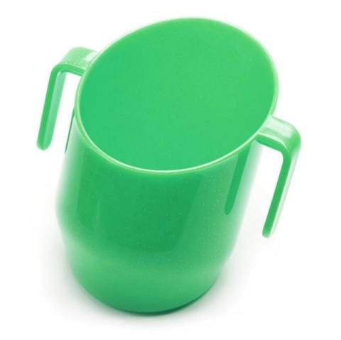 DOIDY CUP Kbeczek do picia agrestowy z brokatem