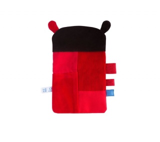 LULLALOVE Szeleścik mini MR B - kocyk sensoryczny