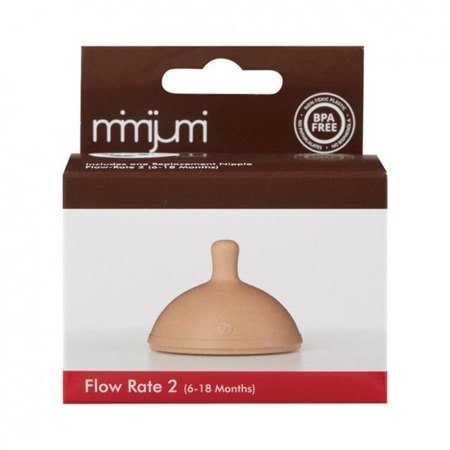 MIMIJUMI Smoczek do butelki poziom 1 MIMIJUMI Smoczek do butelki poziom 1