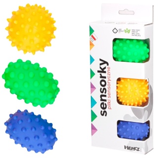 Mom's Care Hencz Toys Piłki Sensoryczne 3szt