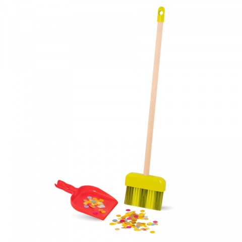 B.Toys Drewniany zestaw do sprzątania