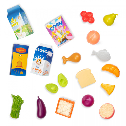 Koszyk na zakupy z artykułami spożywczymi B.Toys