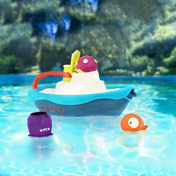 B.Toys Łódka – kuter z akcesoriami do kąpieli B.Toys Łódka – kuter z akcesoriami do kąpieli