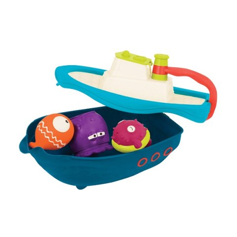 B.Toys Łódka – kuter z akcesoriami do kąpieli B.Toys Łódka – kuter z akcesoriami do kąpieli