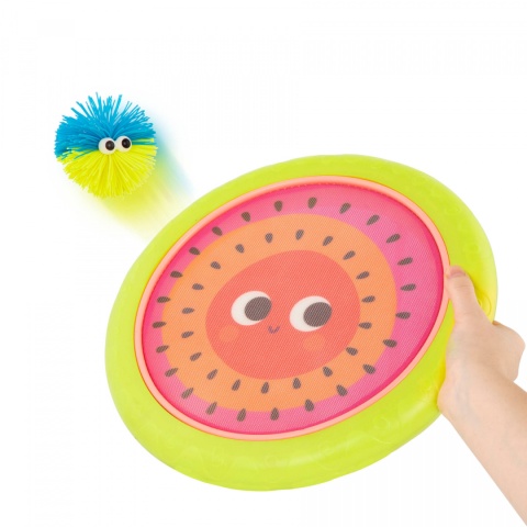 Sprężyste dyski z kudłatymi piłeczkami B.Toys