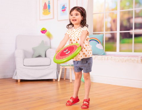 Sprężyste dyski z kudłatymi piłeczkami B.Toys
