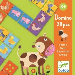 DJECO Gra domino FARMA