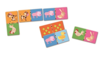 DJECO Gra domino FARMA