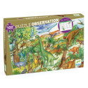 DJECO Puzzle Dinozaury z książeczką 100 el. DJECO Puzzle Dinozaury z książeczką 100 el.