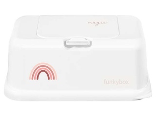 Funkybox Pojemnik na Chusteczki, Pink Rainbow