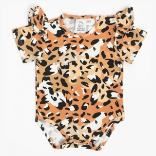 HEY POPINJAY Body krótki rękaw z falbankami SPOTS