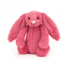 Jellycat - Bashful Cerise Bunny Small, Króliczek-różowy 18 cm