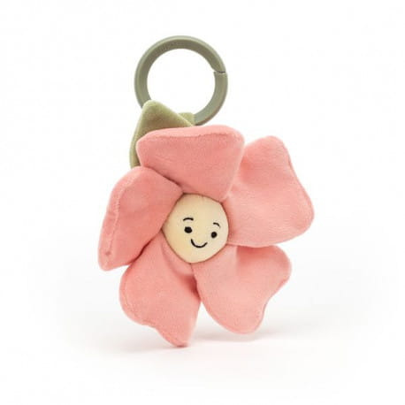 Jellycat - Fleury Petunia Jitter-Grzechotka petunia 27x14 cm Jellycat - Fleury Petunia Jitter-Grzechotka petunia 27x14 cm