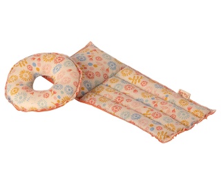 MAILEG Materac w kwiatki. Air mattress, Mouse - Flower