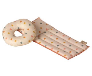 MAILEG Materac w kropki. Air mattress, Mouse - Multi dot.