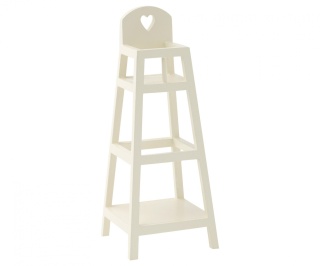 MAILEG Krzesło wysokie MY, High chair, MY - White.