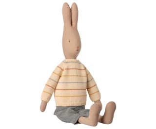 MAILEG Króliczek 75 cm - Rabbit size 5 , Pants and knitted sweater