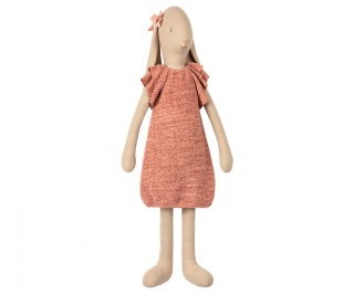 MAILEG Króliczek 66 cm - Bunny size 5, Knitted dress